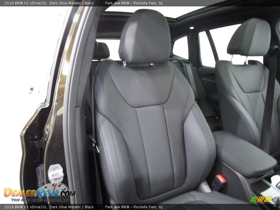2019 BMW X3 xDrive30i Dark Olive Metallic / Black Photo #14