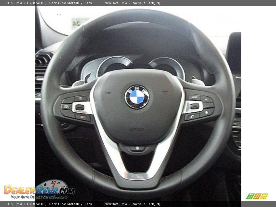 2019 BMW X3 xDrive30i Dark Olive Metallic / Black Photo #23