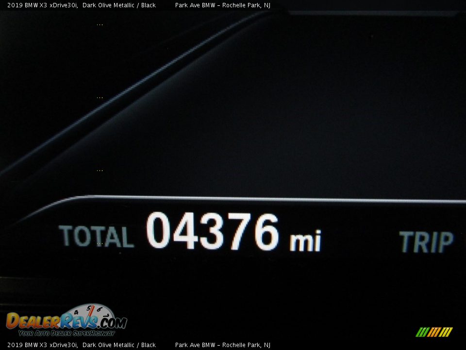 2019 BMW X3 xDrive30i Dark Olive Metallic / Black Photo #24