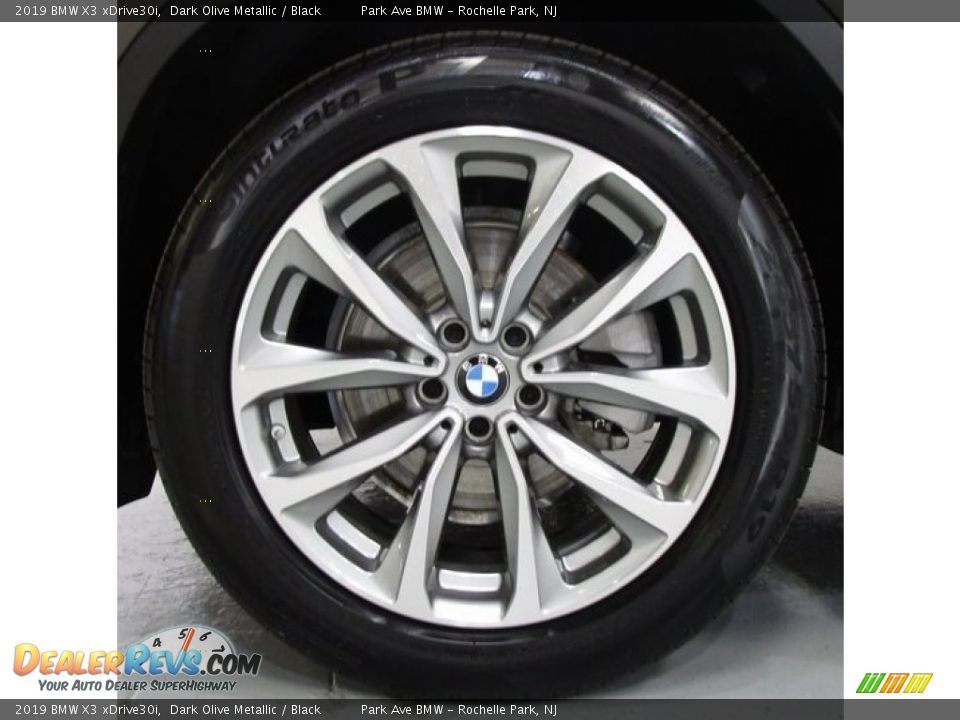 2019 BMW X3 xDrive30i Dark Olive Metallic / Black Photo #29