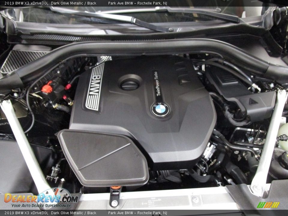 2019 BMW X3 xDrive30i Dark Olive Metallic / Black Photo #30