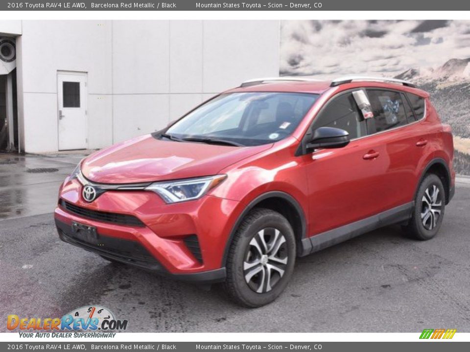 2016 Toyota RAV4 LE AWD Barcelona Red Metallic / Black Photo #2