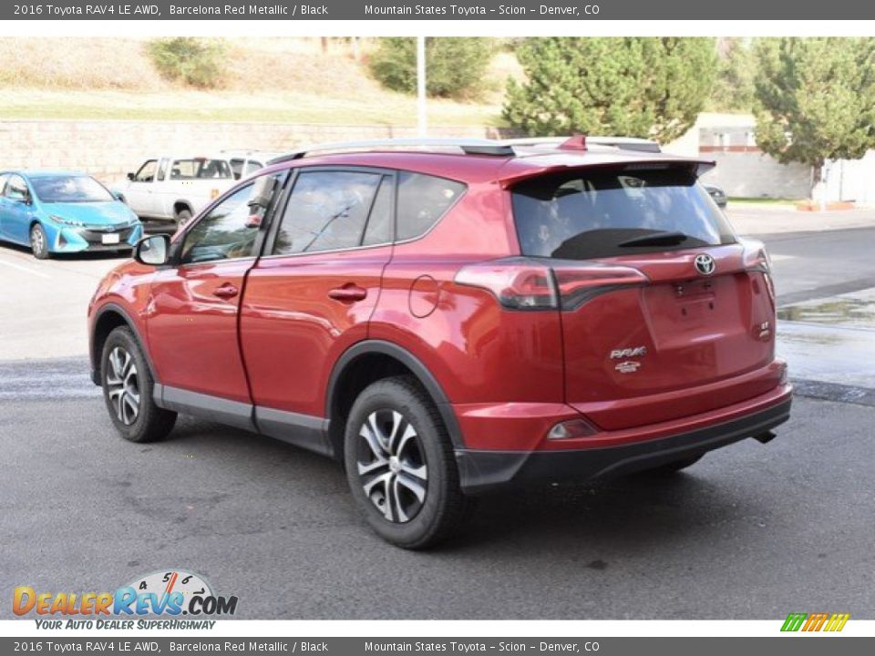 2016 Toyota RAV4 LE AWD Barcelona Red Metallic / Black Photo #4