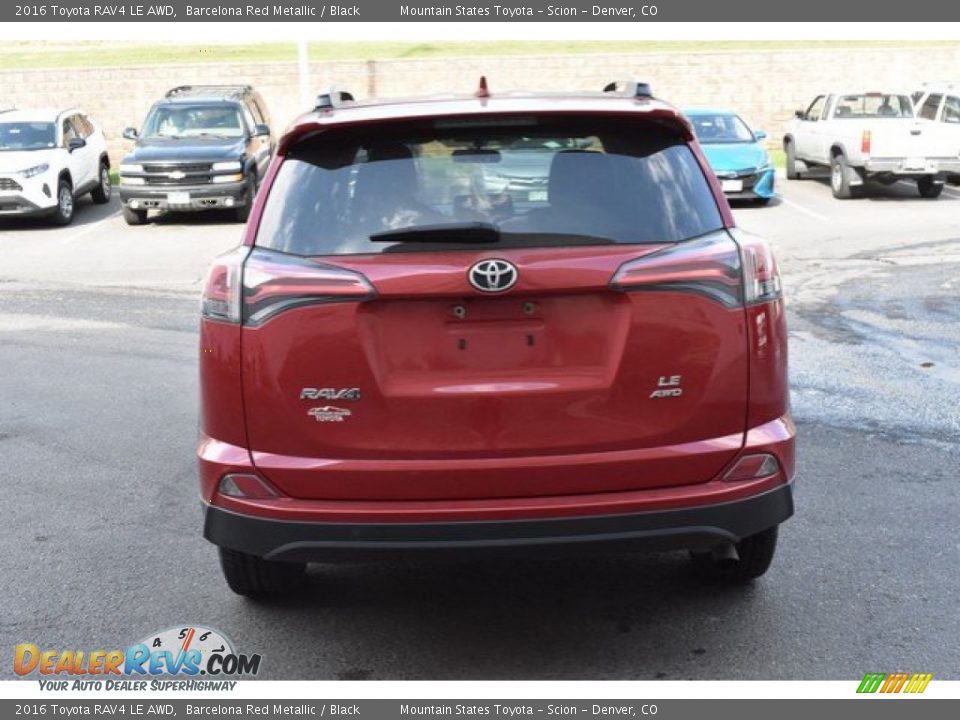 2016 Toyota RAV4 LE AWD Barcelona Red Metallic / Black Photo #5