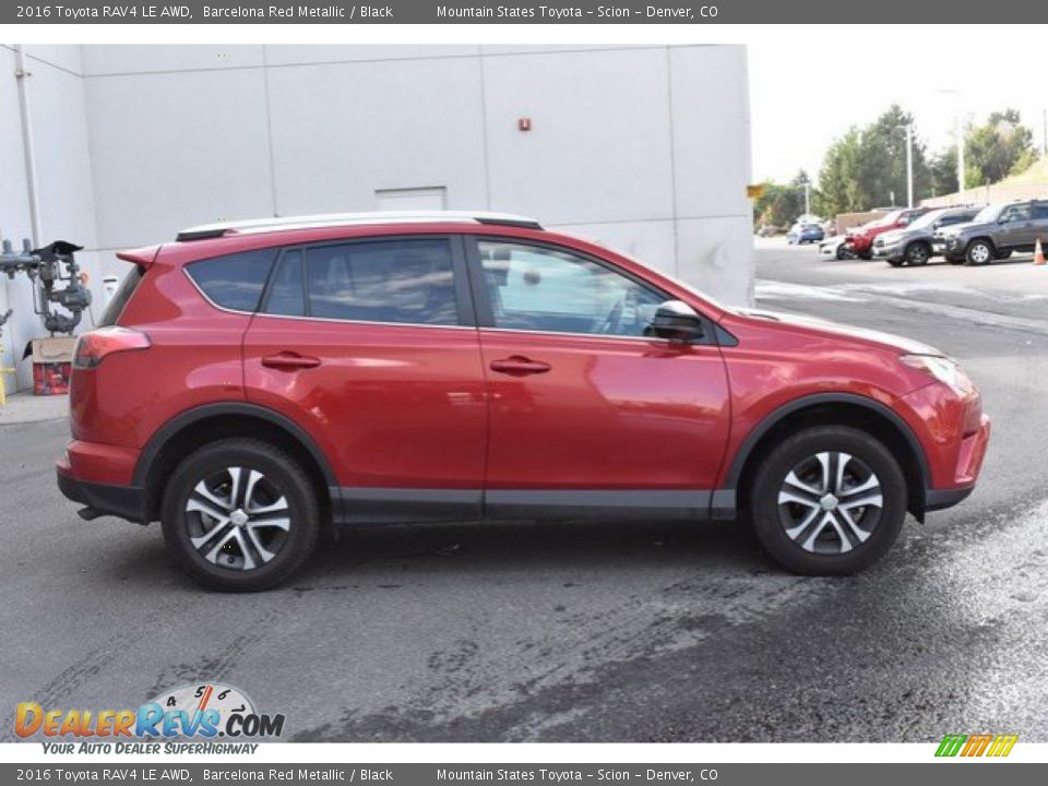 2016 Toyota RAV4 LE AWD Barcelona Red Metallic / Black Photo #7