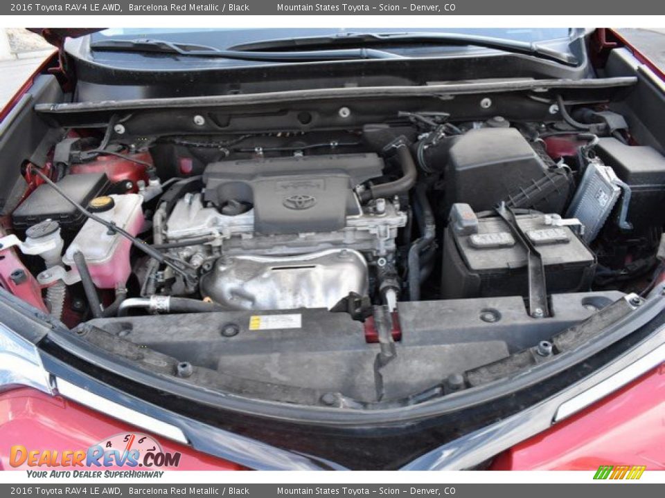 2016 Toyota RAV4 LE AWD Barcelona Red Metallic / Black Photo #9