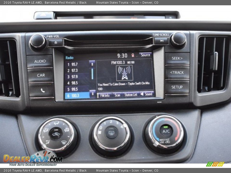 2016 Toyota RAV4 LE AWD Barcelona Red Metallic / Black Photo #11