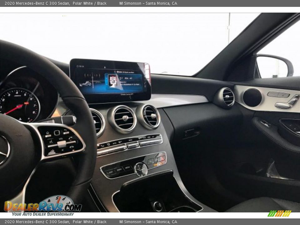 2020 Mercedes-Benz C 300 Sedan Polar White / Black Photo #6