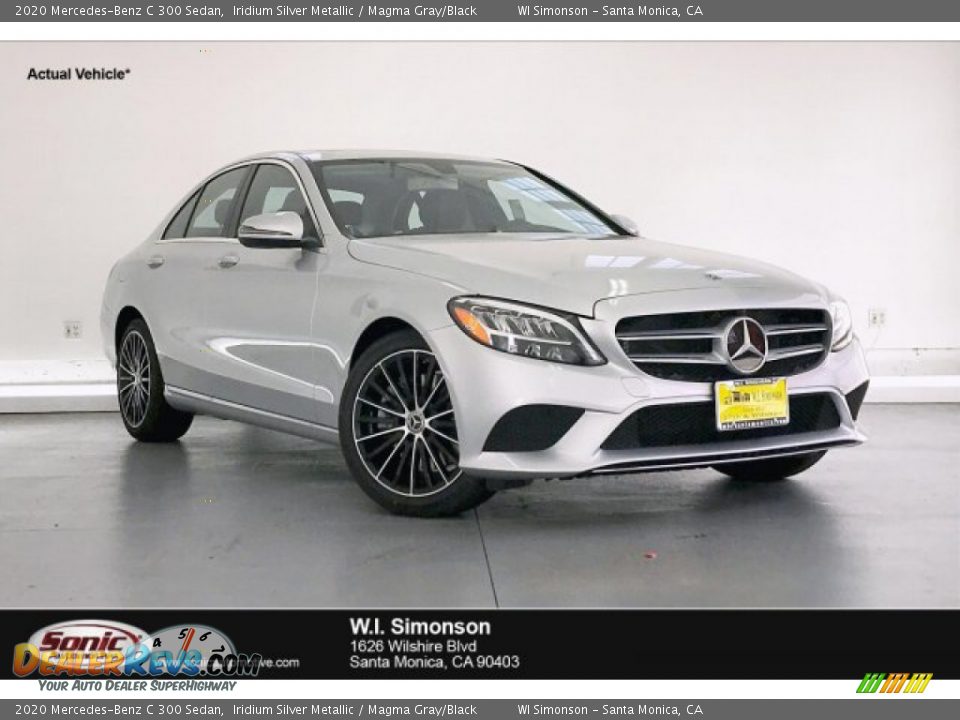 2020 Mercedes-Benz C 300 Sedan Iridium Silver Metallic / Magma Gray/Black Photo #1