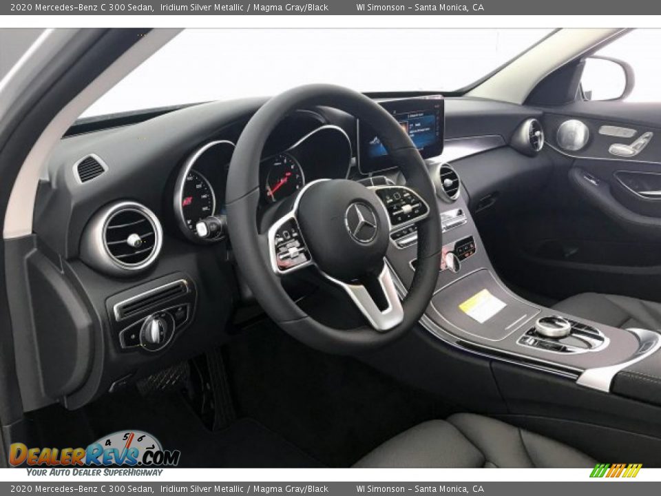2020 Mercedes-Benz C 300 Sedan Iridium Silver Metallic / Magma Gray/Black Photo #4