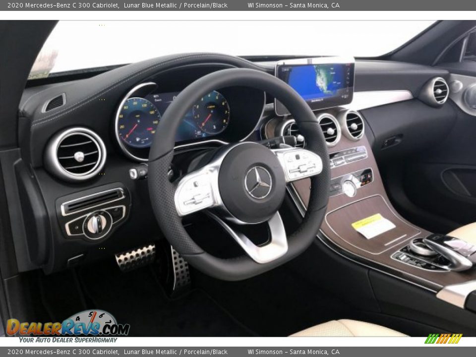 Dashboard of 2020 Mercedes-Benz C 300 Cabriolet Photo #4