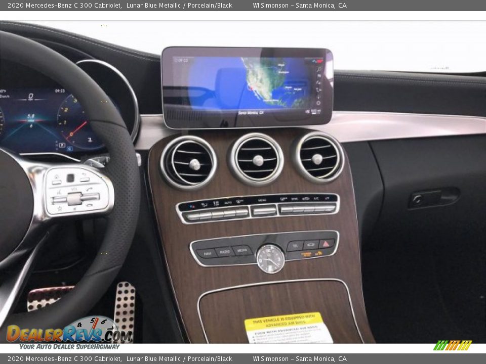 Controls of 2020 Mercedes-Benz C 300 Cabriolet Photo #6