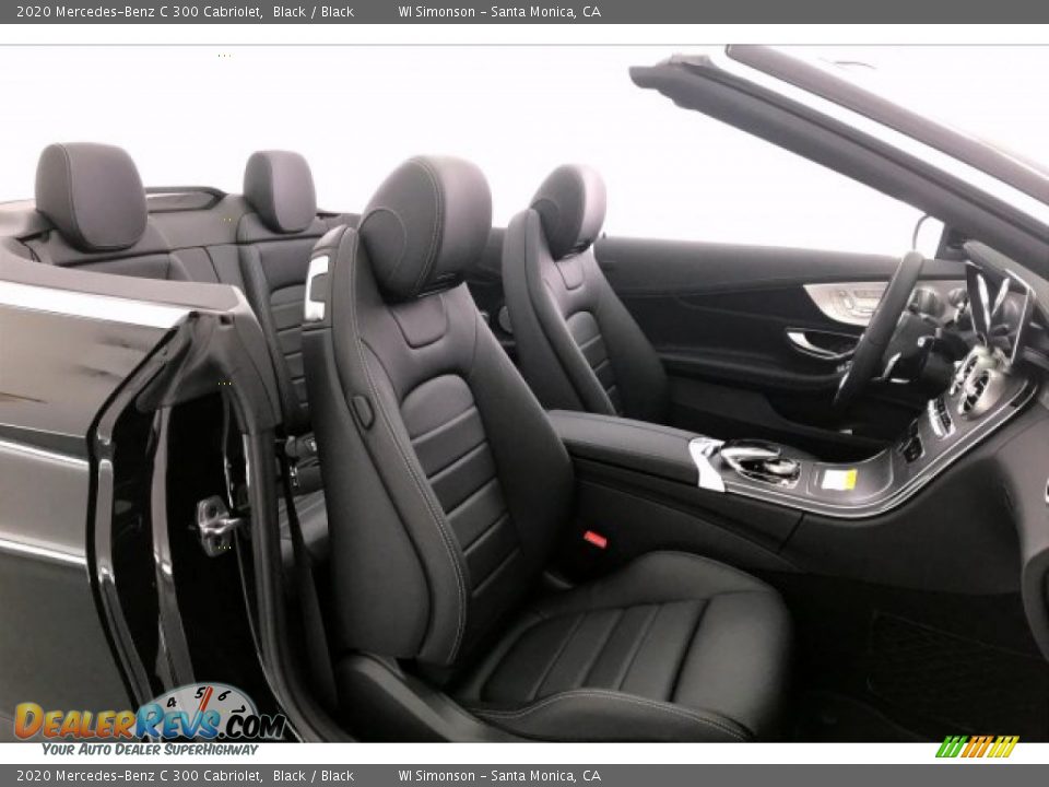 Front Seat of 2020 Mercedes-Benz C 300 Cabriolet Photo #5