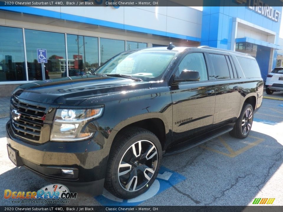 2020 Chevrolet Suburban LT 4WD Black / Jet Black Photo #1