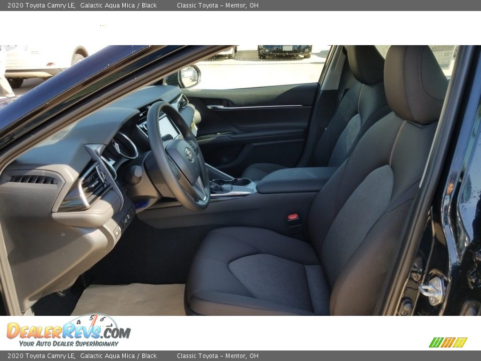 2020 Toyota Camry LE Galactic Aqua Mica / Black Photo #2