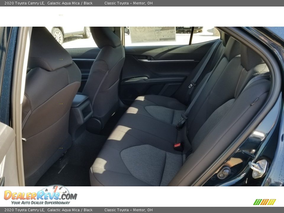 2020 Toyota Camry LE Galactic Aqua Mica / Black Photo #3