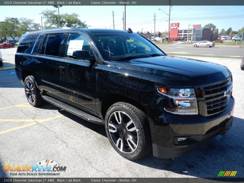 2020 Chevrolet Suburban LT 4WD Black / Jet Black Photo #3