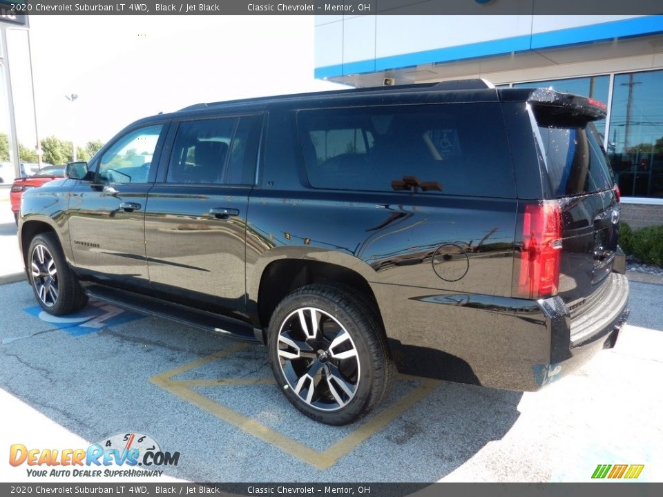 2020 Chevrolet Suburban LT 4WD Black / Jet Black Photo #5