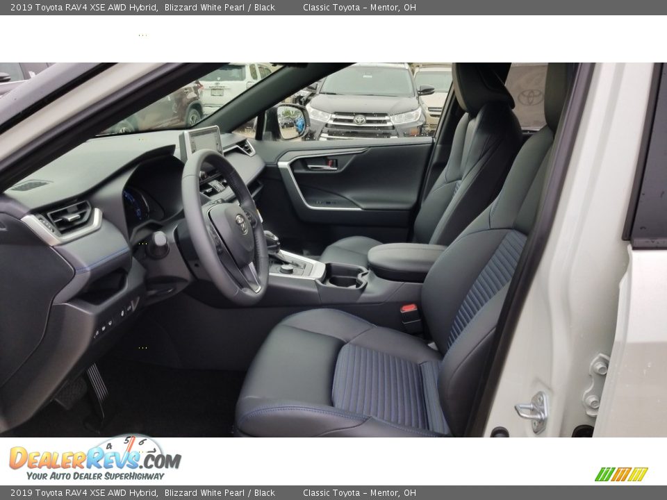 Front Seat of 2019 Toyota RAV4 XSE AWD Hybrid Photo #2