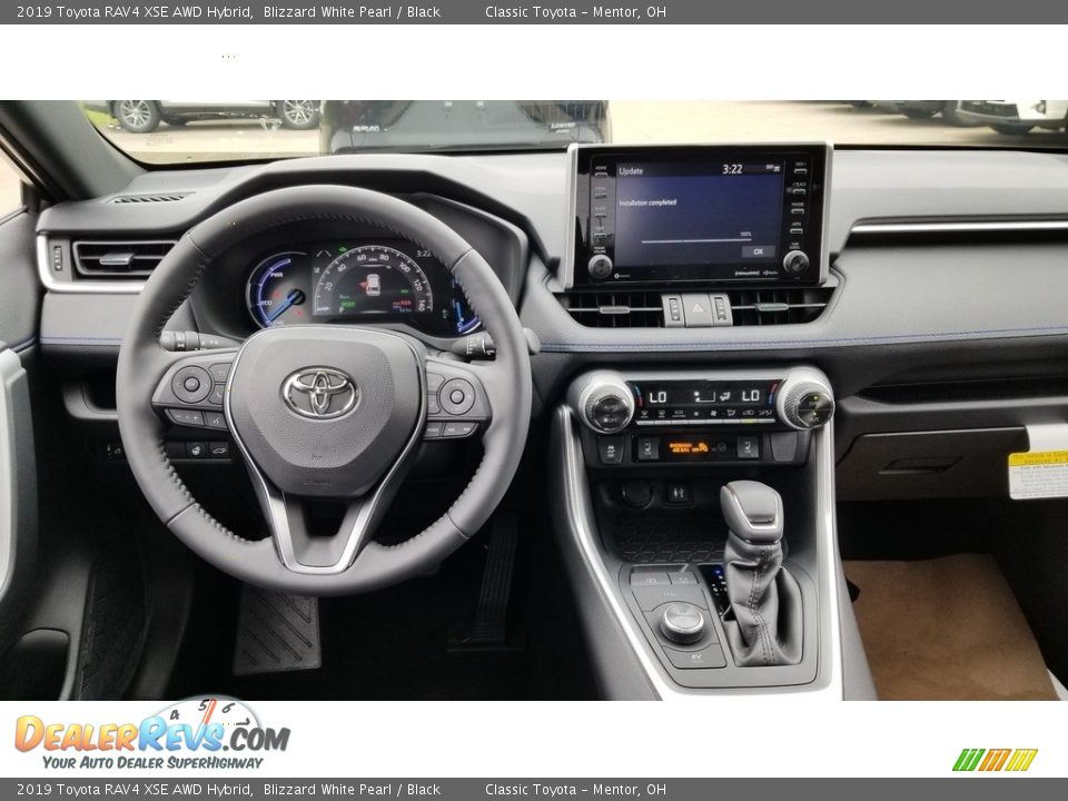 Dashboard of 2019 Toyota RAV4 XSE AWD Hybrid Photo #4