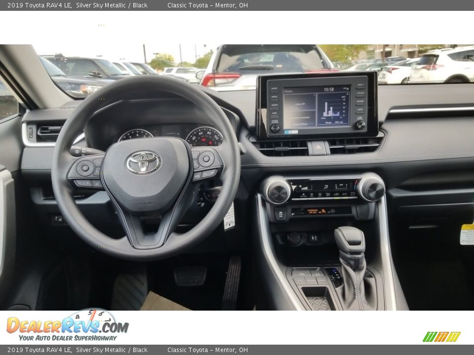 2019 Toyota RAV4 LE Silver Sky Metallic / Black Photo #4