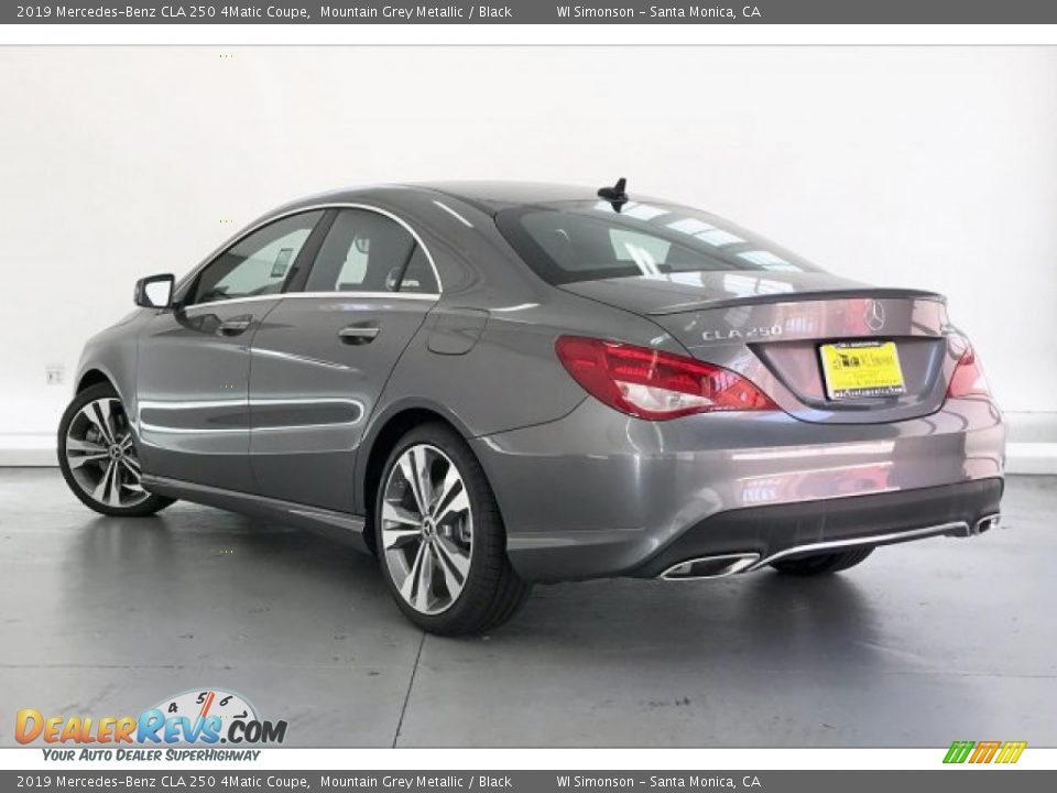 2019 Mercedes-Benz CLA 250 4Matic Coupe Mountain Grey Metallic / Black Photo #2