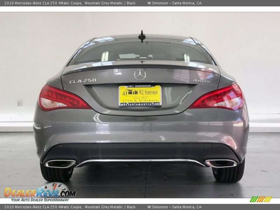 2019 Mercedes-Benz CLA 250 4Matic Coupe Mountain Grey Metallic / Black Photo #3