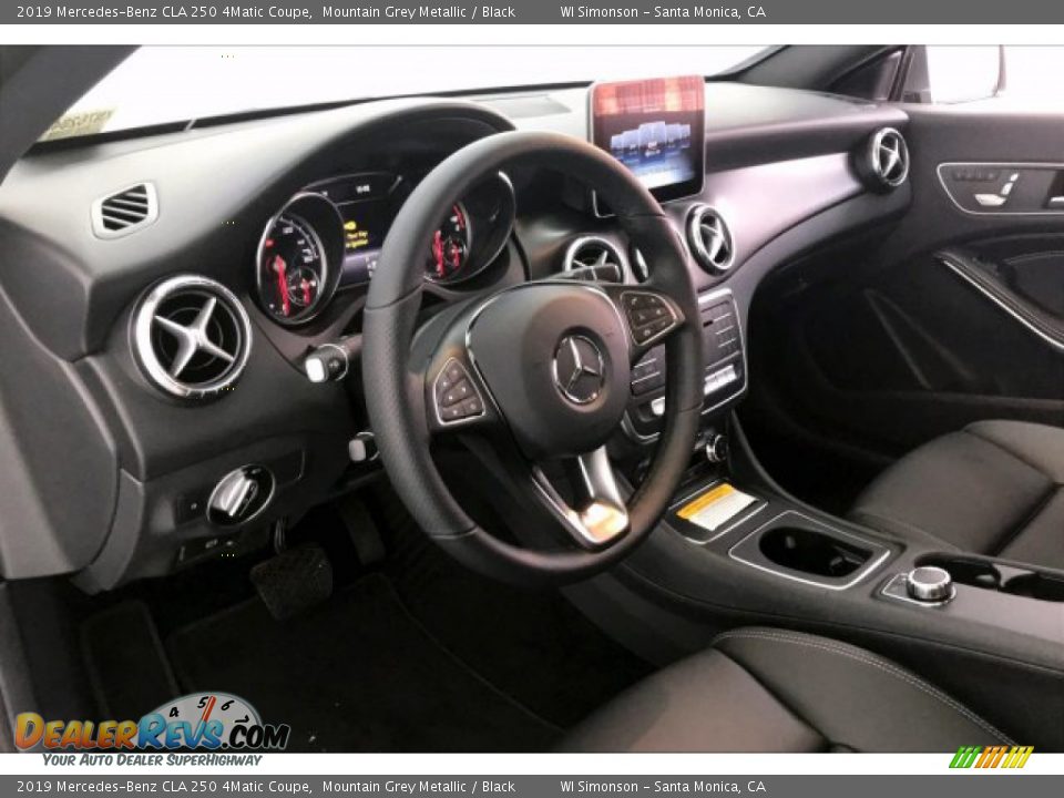 2019 Mercedes-Benz CLA 250 4Matic Coupe Mountain Grey Metallic / Black Photo #4