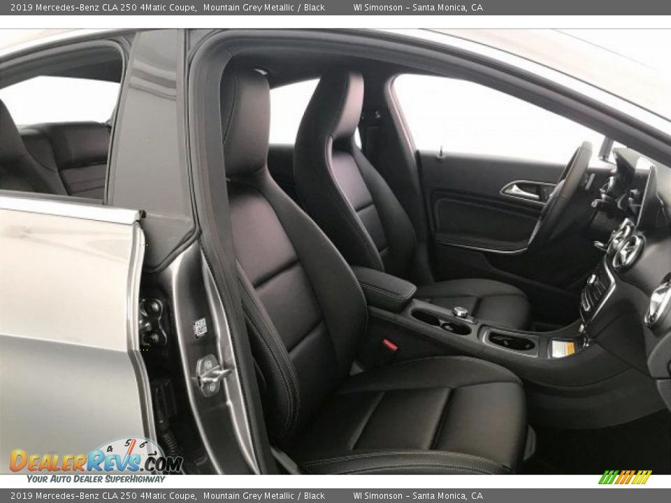 2019 Mercedes-Benz CLA 250 4Matic Coupe Mountain Grey Metallic / Black Photo #5