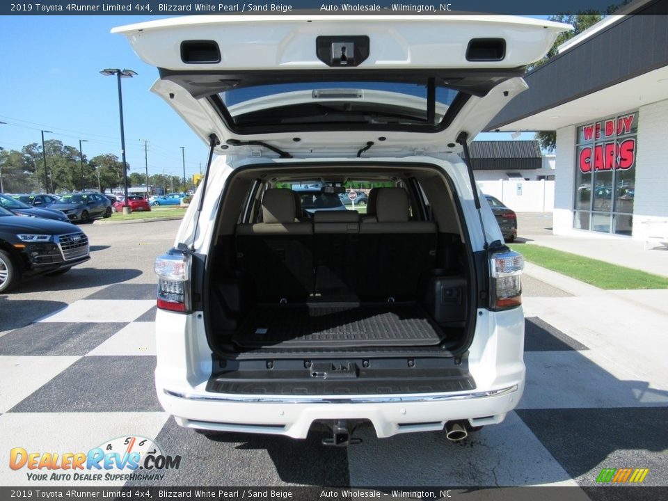 2019 Toyota 4Runner Limited 4x4 Blizzard White Pearl / Sand Beige Photo #5