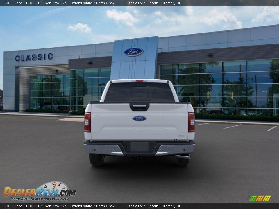 2019 Ford F150 XLT SuperCrew 4x4 Oxford White / Earth Gray Photo #5