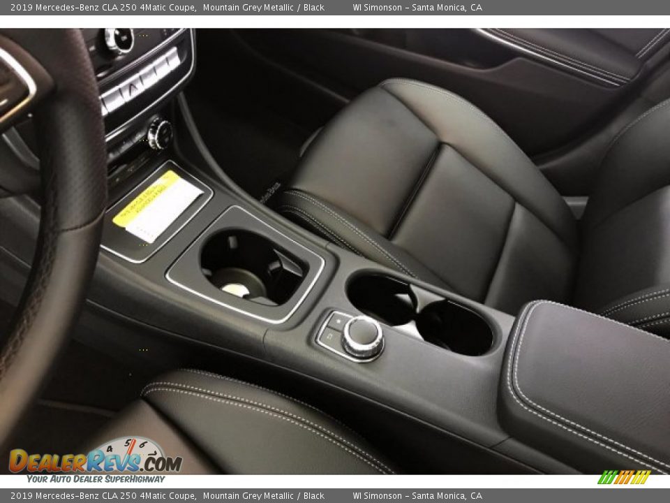 2019 Mercedes-Benz CLA 250 4Matic Coupe Mountain Grey Metallic / Black Photo #7