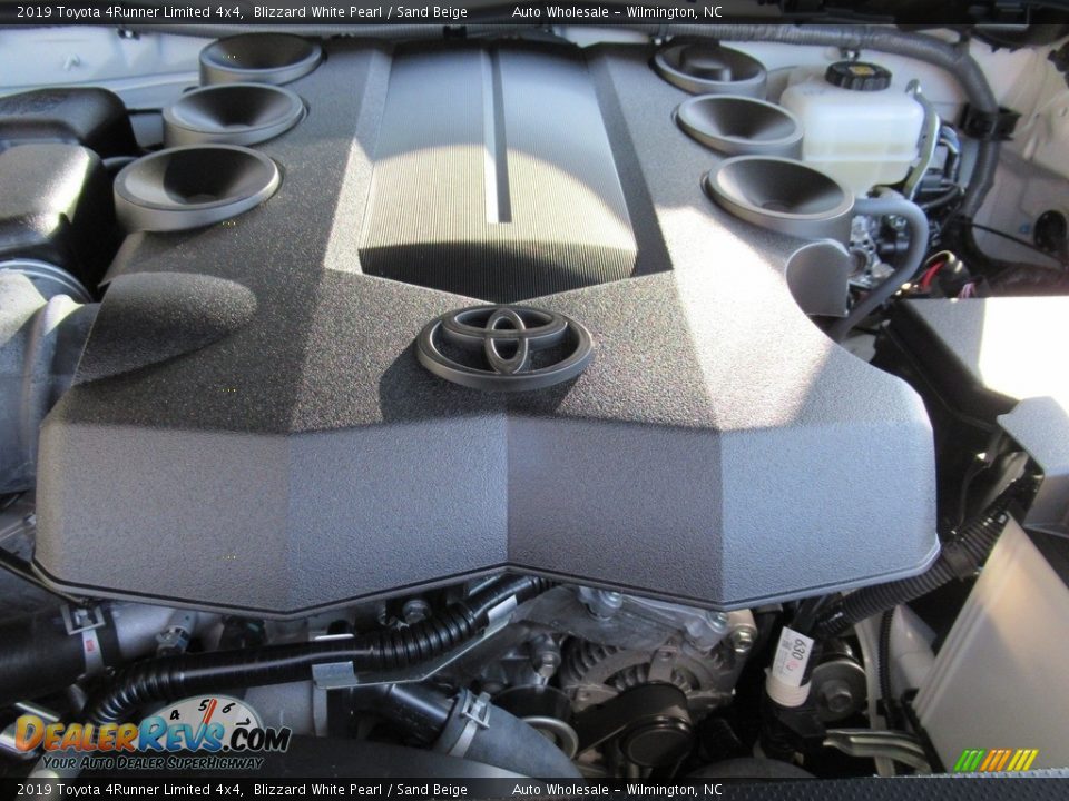 2019 Toyota 4Runner Limited 4x4 Blizzard White Pearl / Sand Beige Photo #6