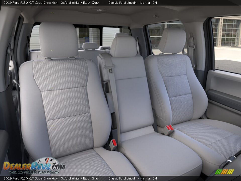 2019 Ford F150 XLT SuperCrew 4x4 Oxford White / Earth Gray Photo #10