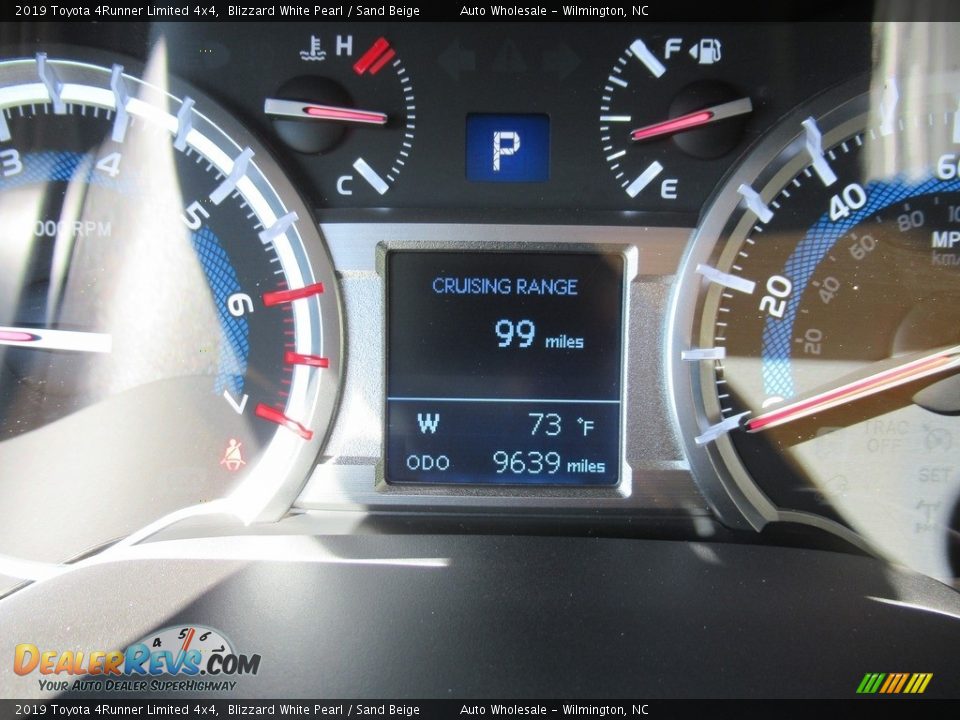 2019 Toyota 4Runner Limited 4x4 Blizzard White Pearl / Sand Beige Photo #15