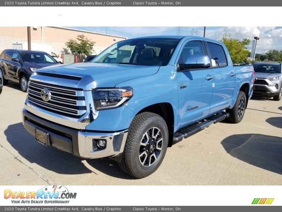 2020 Toyota Tundra Limited CrewMax 4x4 Cavalry Blue / Graphite Photo #1