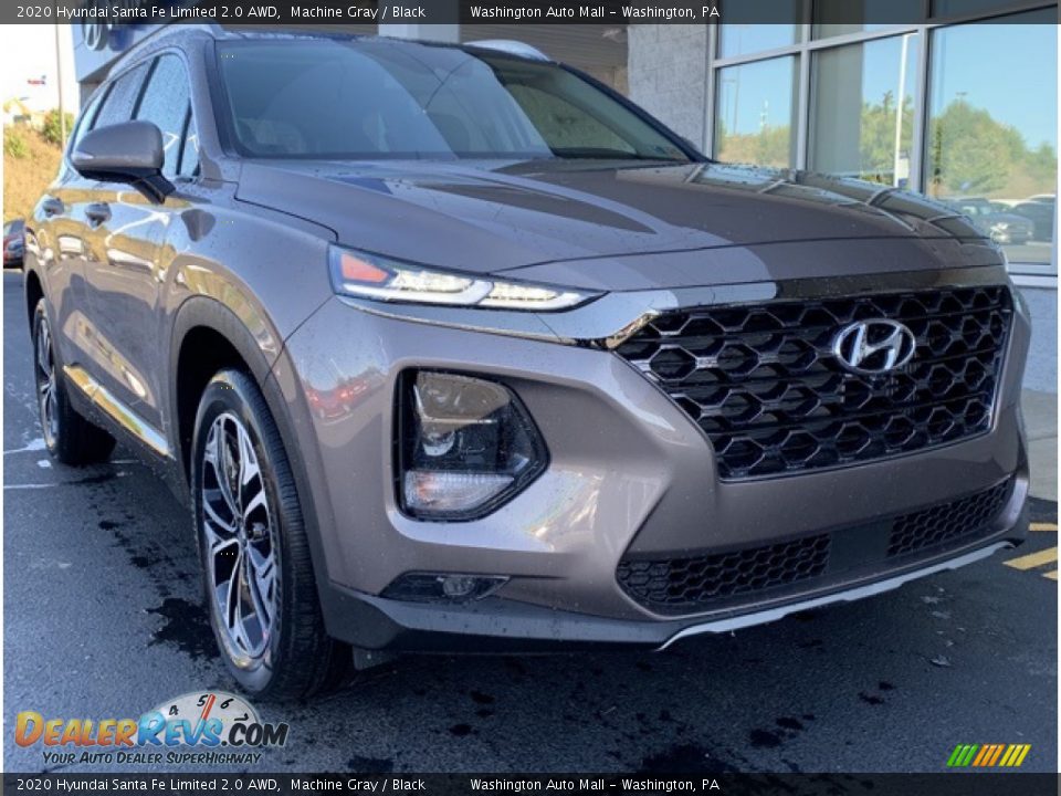 2020 Hyundai Santa Fe Limited 2.0 AWD Machine Gray / Black Photo #1