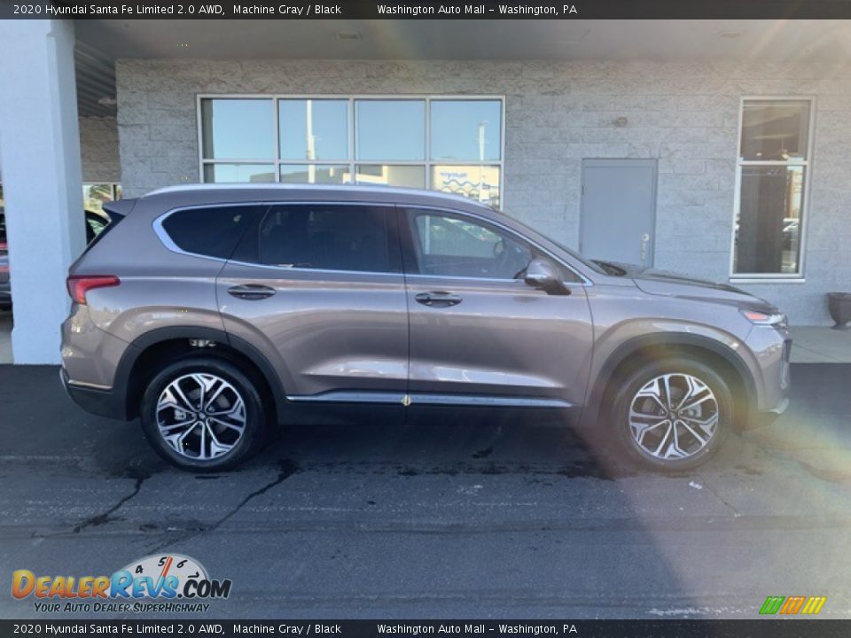 2020 Hyundai Santa Fe Limited 2.0 AWD Machine Gray / Black Photo #3