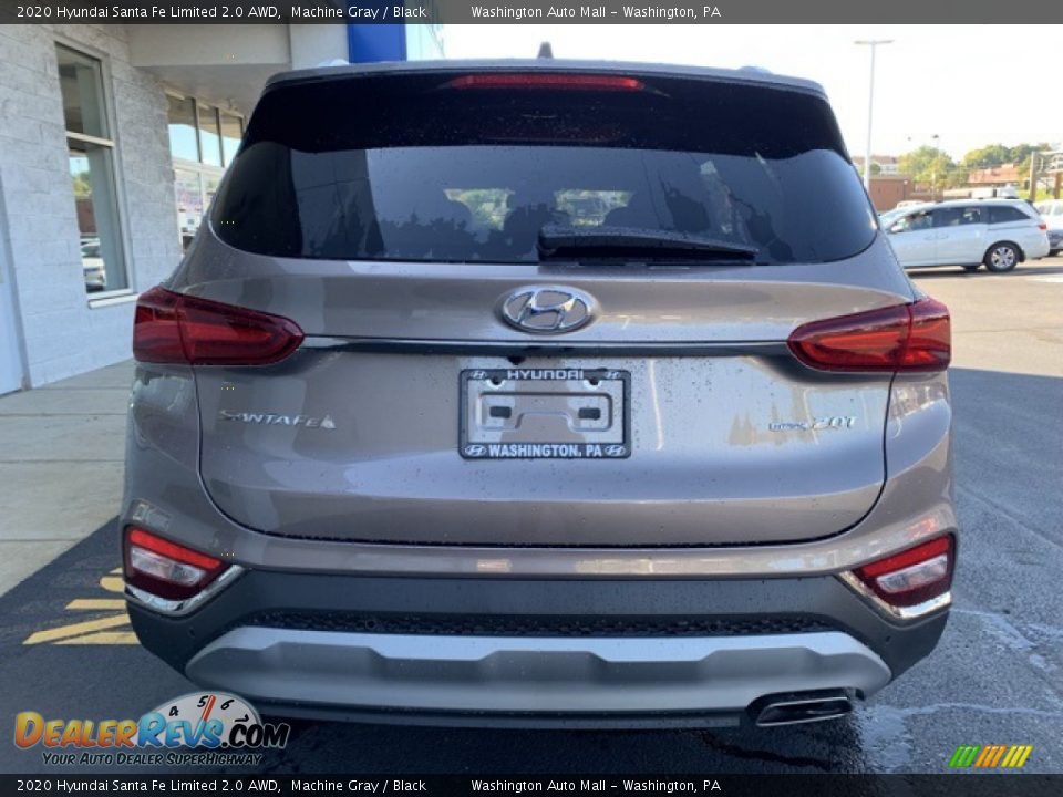 2020 Hyundai Santa Fe Limited 2.0 AWD Machine Gray / Black Photo #5