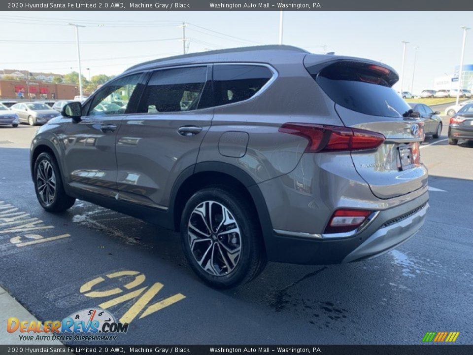 2020 Hyundai Santa Fe Limited 2.0 AWD Machine Gray / Black Photo #6