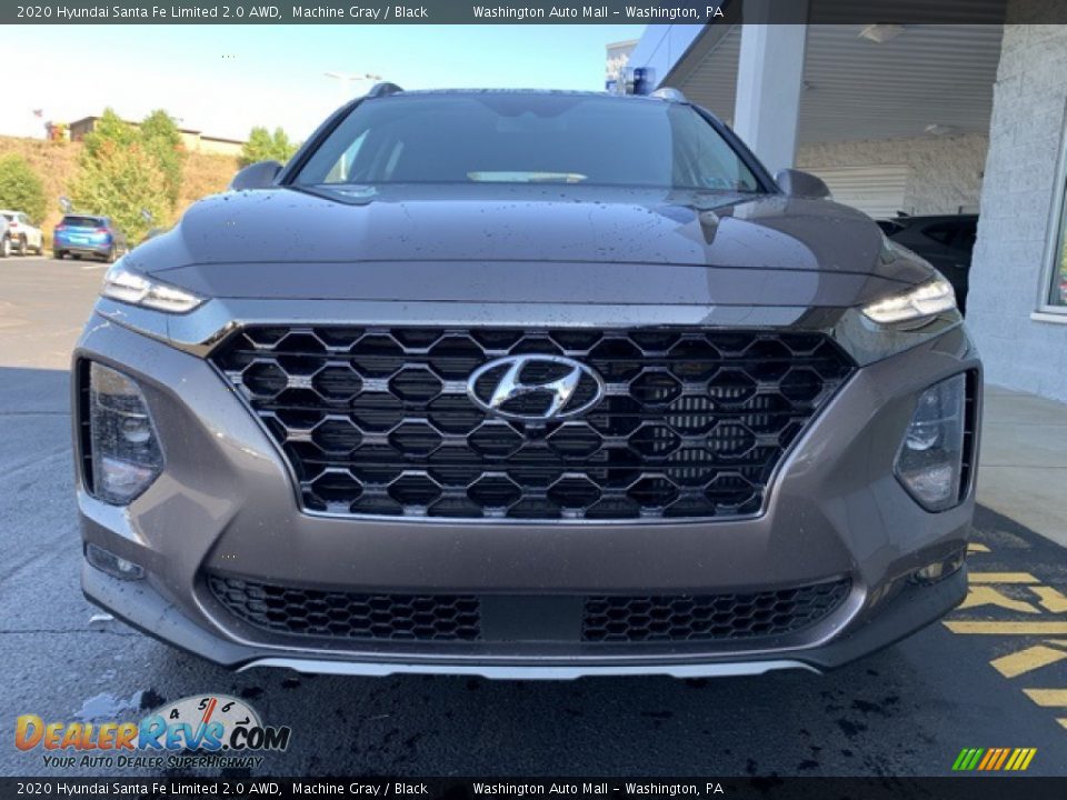 2020 Hyundai Santa Fe Limited 2.0 AWD Machine Gray / Black Photo #8