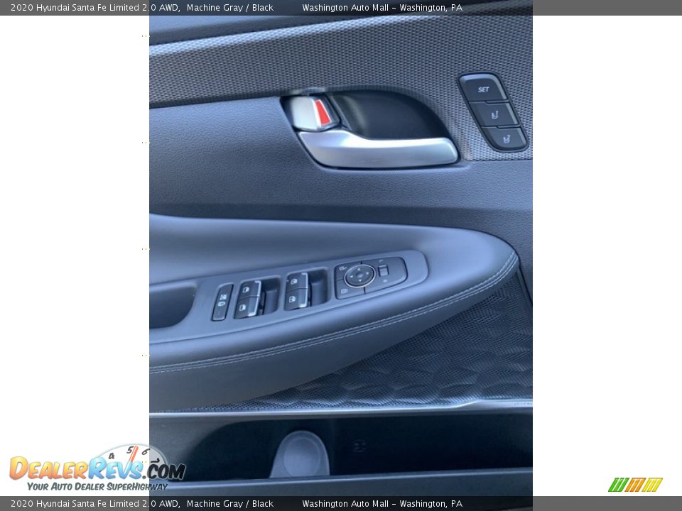 2020 Hyundai Santa Fe Limited 2.0 AWD Machine Gray / Black Photo #12