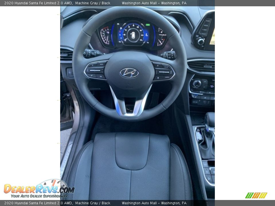 2020 Hyundai Santa Fe Limited 2.0 AWD Machine Gray / Black Photo #14