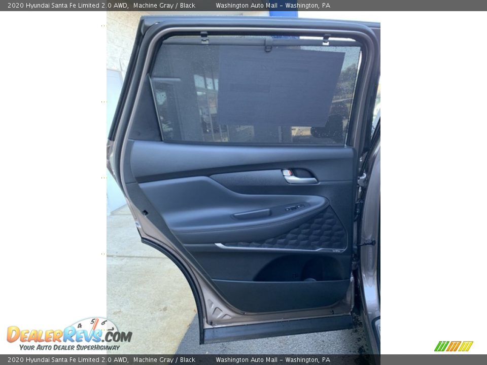 2020 Hyundai Santa Fe Limited 2.0 AWD Machine Gray / Black Photo #17