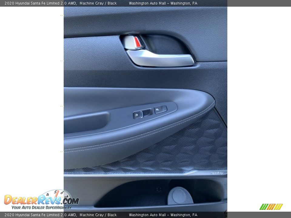 2020 Hyundai Santa Fe Limited 2.0 AWD Machine Gray / Black Photo #18