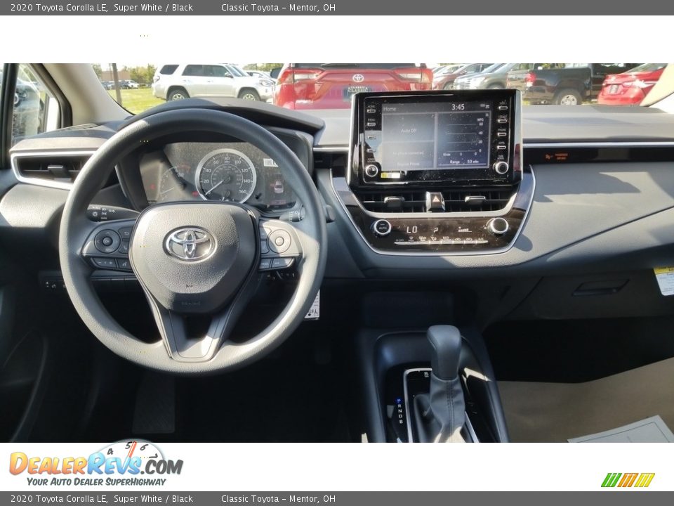 2020 Toyota Corolla LE Super White / Black Photo #4