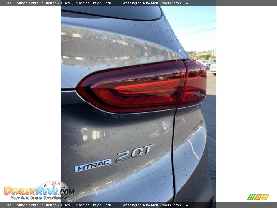 2020 Hyundai Santa Fe Limited 2.0 AWD Machine Gray / Black Photo #25