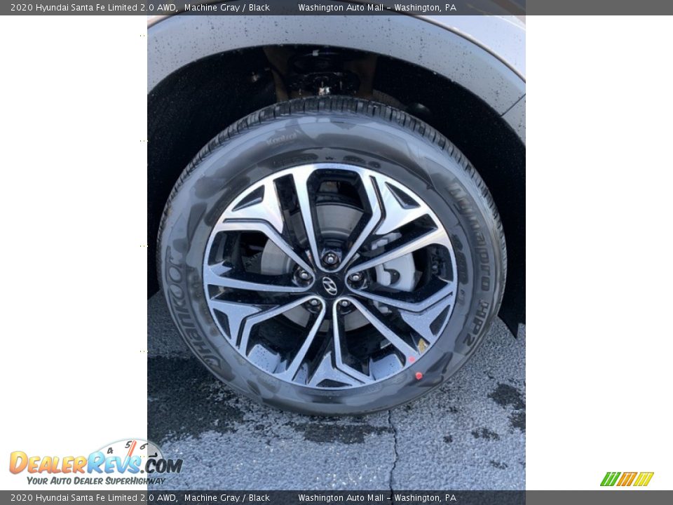2020 Hyundai Santa Fe Limited 2.0 AWD Machine Gray / Black Photo #32