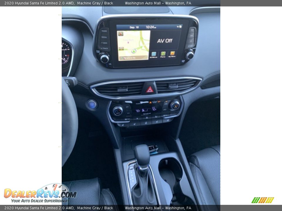 2020 Hyundai Santa Fe Limited 2.0 AWD Machine Gray / Black Photo #34