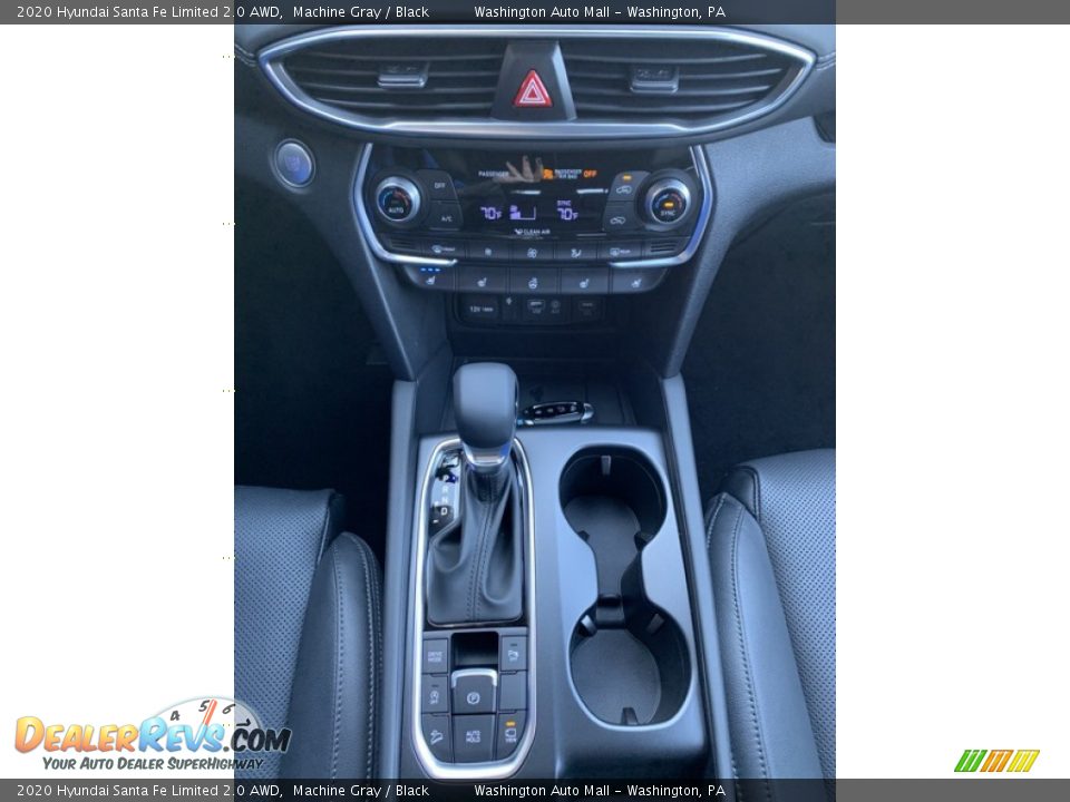 2020 Hyundai Santa Fe Limited 2.0 AWD Machine Gray / Black Photo #36